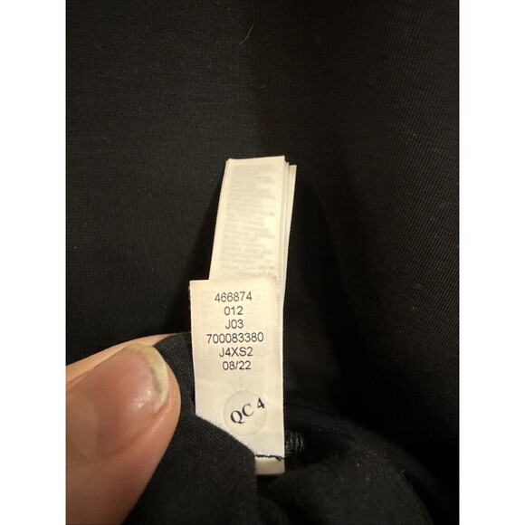 Athleta Get Set Sweatshirt Hoodie Size M Black Soft Athleisure Workout Gym - Picture 6 of 6